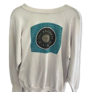 CBS vintage record crewneck!